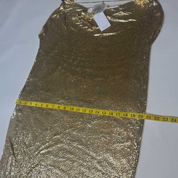 Lovers and Friends Sascha Gown in Gold - Picture 12 of 13